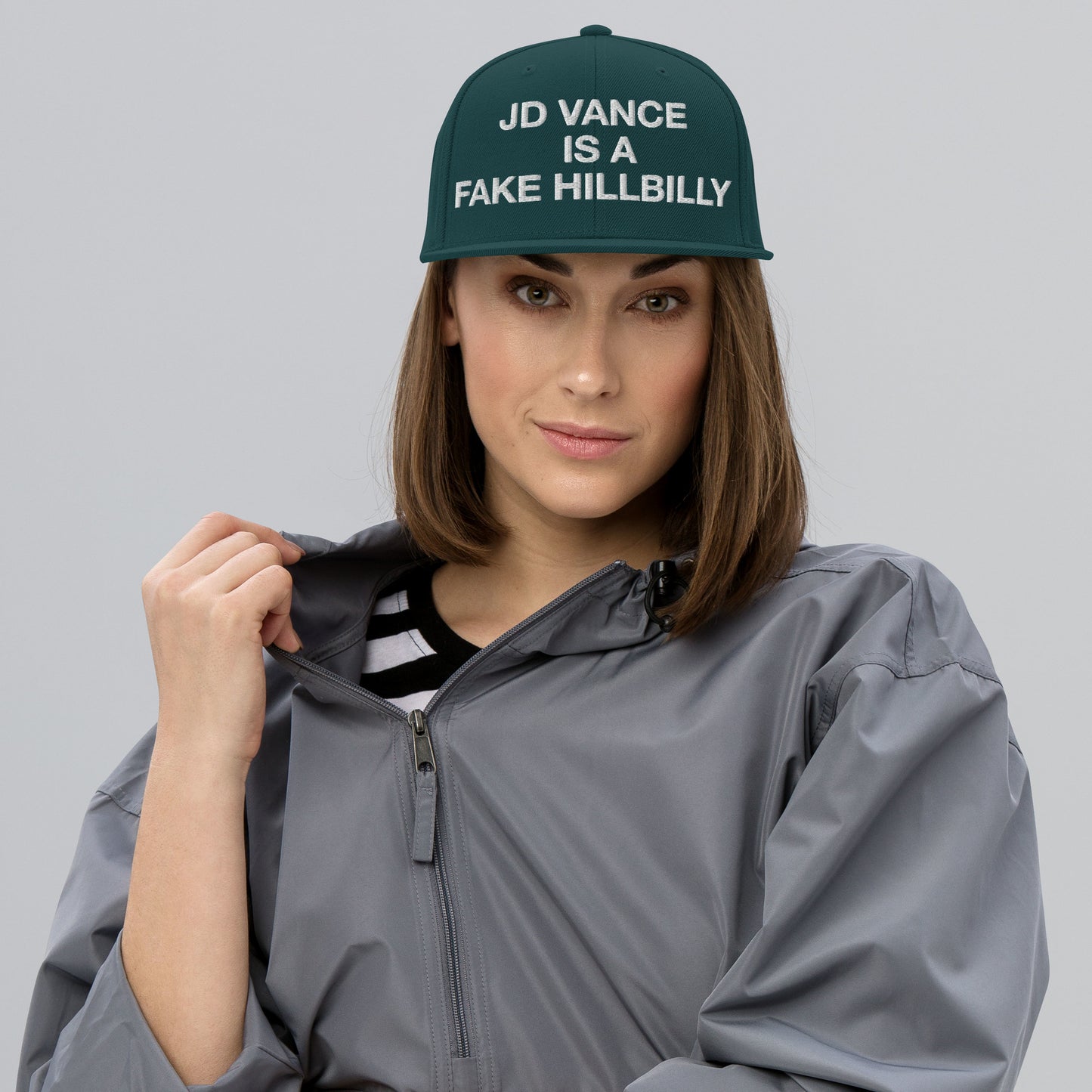 JD Vance Is a Fake Hillbilly Snapback Hat